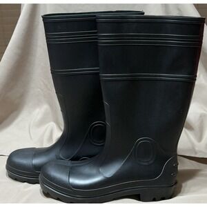 Itasca Men's 15in. PVC Rain, Snow, Mud Boots - Black, Size 11 Fishing , Hunting
